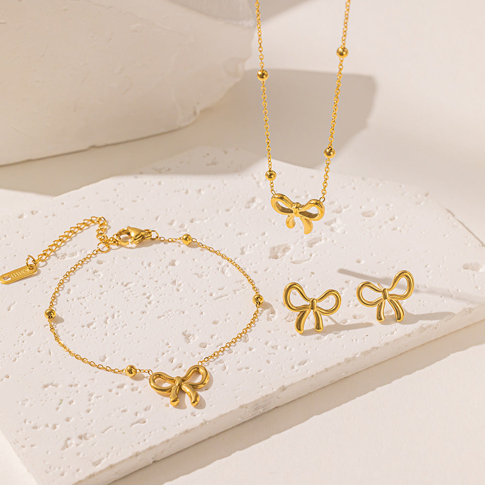 Butterfly Bead Jewelry Set