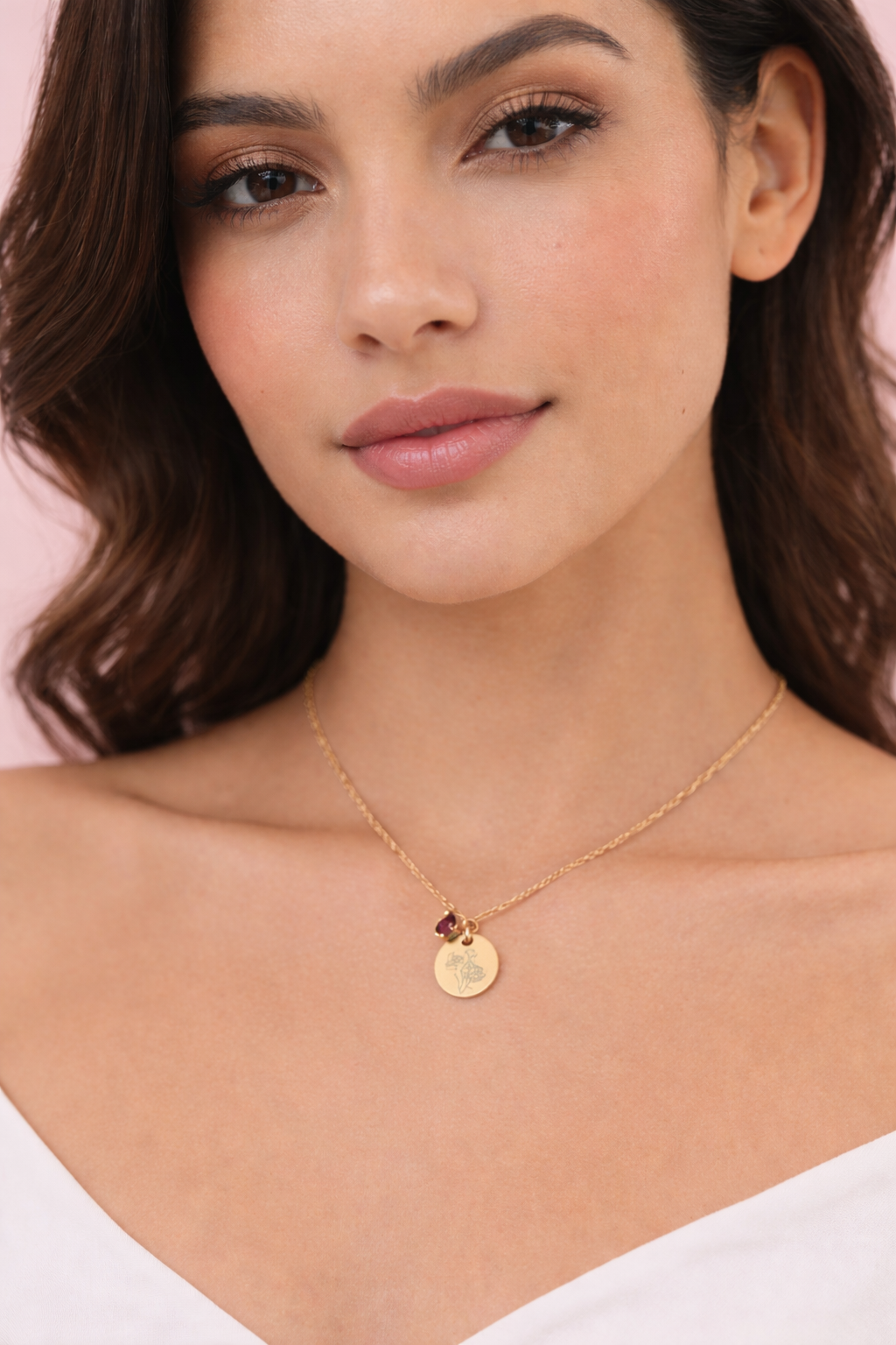 Birthstone Pendant Necklace